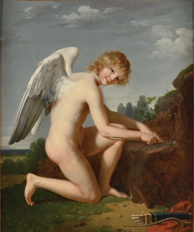 Cupido affila la freccia